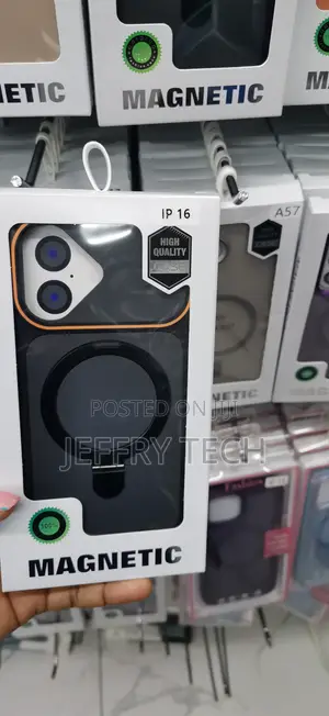Brand New Black Magnetic Case for iPhone 16