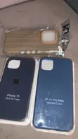 iPhone 11 Pro Max Silicone Case - Blue - 1