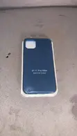 iPhone 11 Pro Max Silicone Case - Blue - 2
