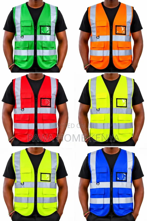 Reflector Vest with Zip - 1