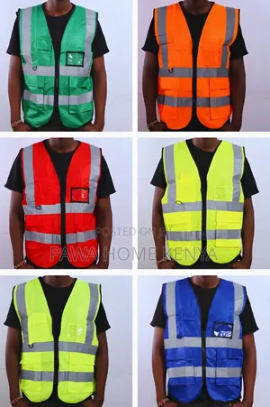 Reflector Vest with Zip