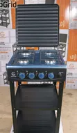 Eurochef Full Gas Cooker with Shelf and Auto Ignition - 2