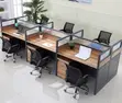 6-User Shared Office Desk Workstation - 5