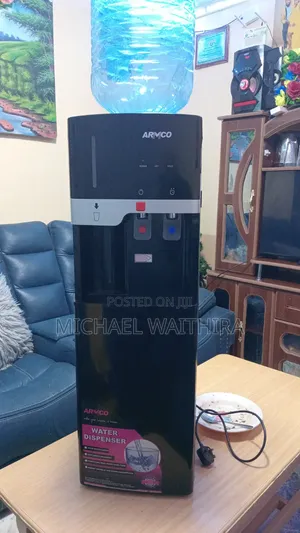 ARMCO Water Dispenser ya Moto na Baridi - Nyeusi