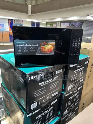 Hisense Black Microwave Oven - Mpya Kabisa
