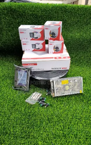 Hikvision 4 Camera 1080P Smart Hybrid CCTV Kit