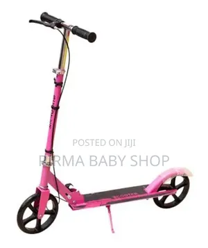 Kick Scooter Inayokunjwa na Handbrake