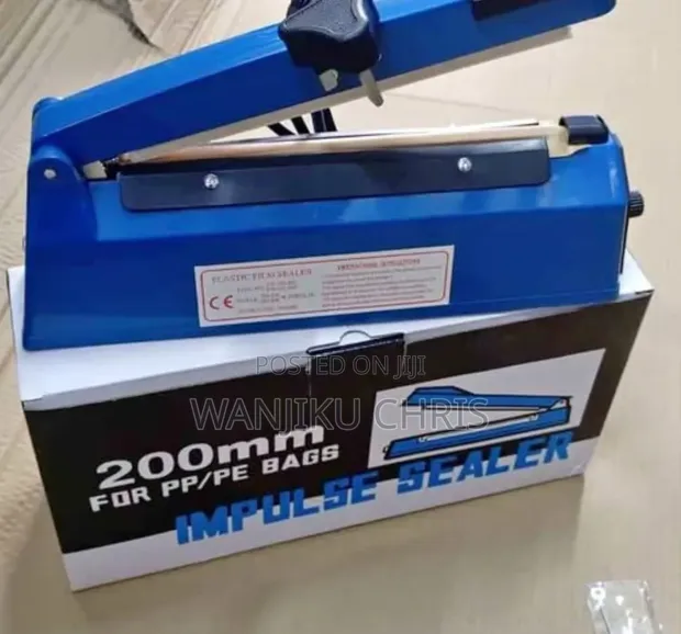 Mashine ya Kupakia Plastiki ya Umeme ya Impulse Sealer 200mm - 1