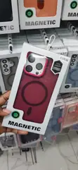 Burgundy Magnetic Case for iPhone 16 Pro Max with MagSafe - 2