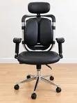 Kiti cha Ofisi cha Ergonomic chenye Headrest na Msaada wa Lumbar - 1