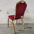 Stackable Fabric Event Chair - Red - 3