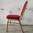 Stackable Fabric Event Chair - Red - 4