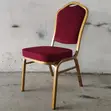 Stackable Fabric Event Chair - Red - 5