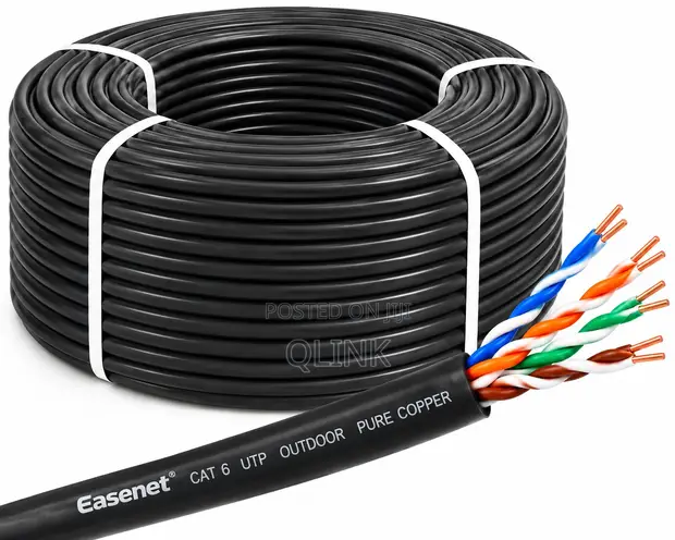 Easenet Outdoor UTP Cat 6 Network Cable - 305m - 1