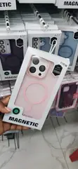 Pink MagSafe Case for iPhone 16 Pro Max with Magnetic Ring - 2