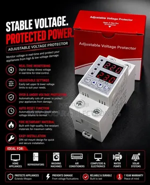AVS 63A Kidhibiti cha Voltage cha Dijitali cha Solar