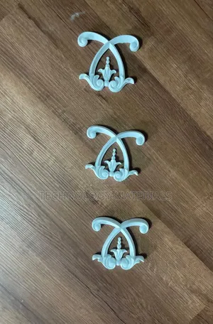 Maua ya Kona ya Wainscoting ya Maua (59x112x14mm)
