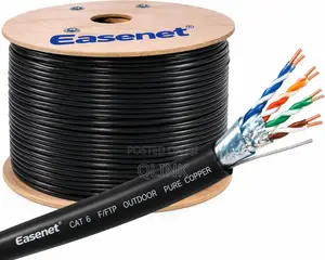 Easenet Outdoor FTP Cat 6 Copper Cable ya Mtandao (305m)