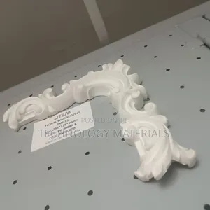 PU Floral Wainscot Corner Decoration