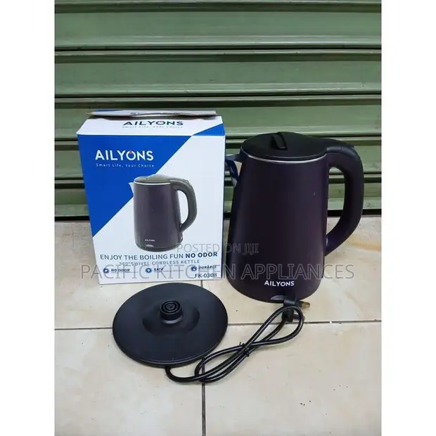 Ailyons FK-0308 Stainless Steel 2.2L Electric Kettle - 1