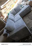 Modern Pilo Sofa with Spring Cushion - Gray - 1