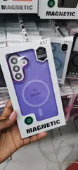 Kifaa cha Kufunika cha Purple Matte MagSafe kwa Samsung Galaxy A57 - 2