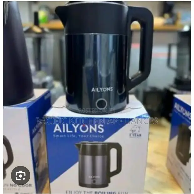 Ailyons FK-0320 Stainless Steel Electric Kettle 1.8L - 1500W - 1