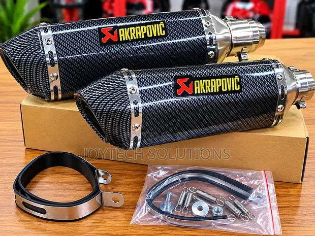 Sports Motorcycle Luxury Carbon Fiber Akrapovic Exhaust Muffler - 1
