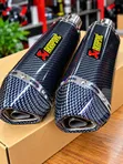 Sports Motorcycle Luxury Carbon Fiber Akrapovic Exhaust Muffler - 2