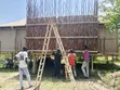 Outdoor Sisal Poles Shower - Makuti Roofing Dealers - 1
