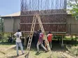 Outdoor Sisal Poles Shower - Makuti Roofing Dealers - 2