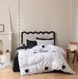 Set ya Duvet Cover ya Nordic Style ya Kifahari ya Pamba ya Microfiber - 3