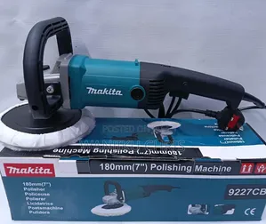 1400W Makita Angle Polisher 7" (185mm Disc)