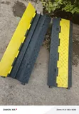 2 Channel Heavy Duty Rubber Cable Protector (1000mm) - 2