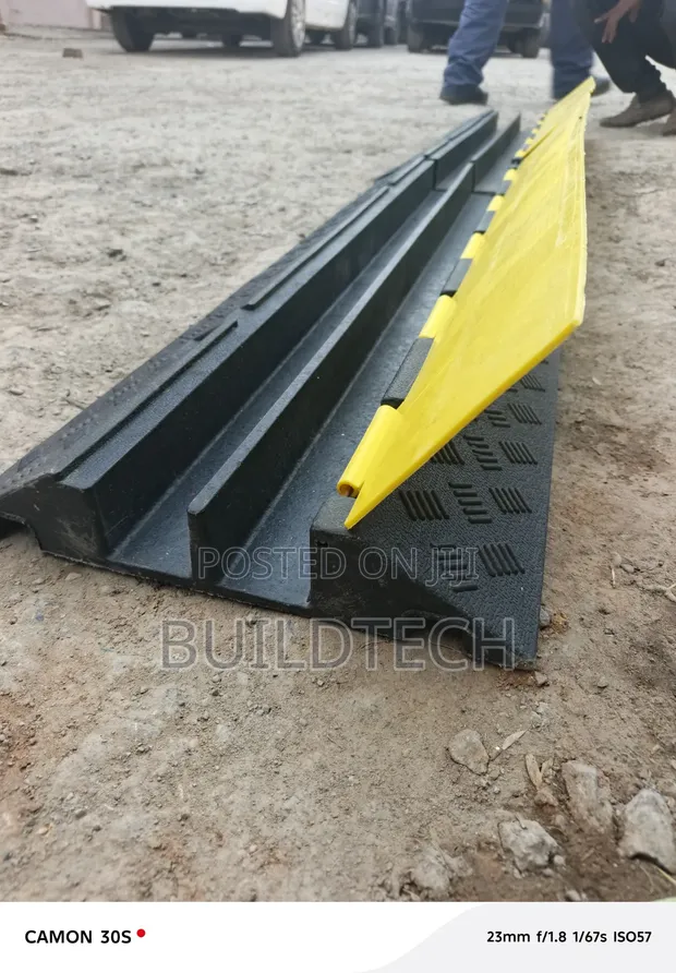 Industrial Heavy Duty 2 Channel Cable Protector - 1