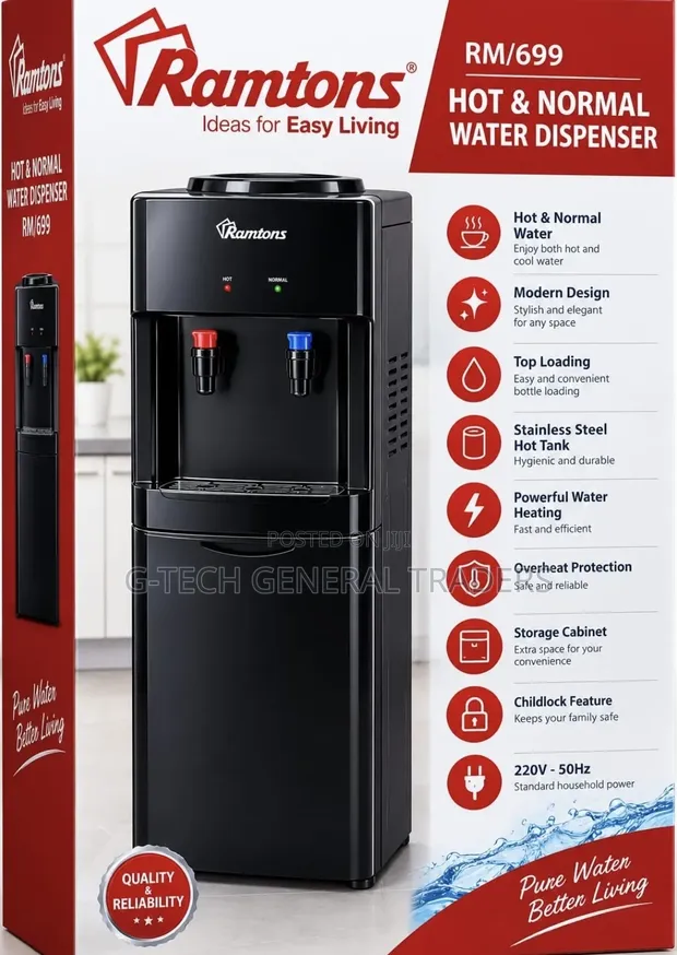 Ramtons RM/699 Hot and Normal Water Dispenser - 1