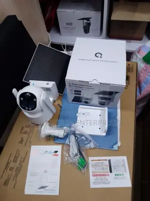 Kamera ya Usalama ya Ubox 6MP AI Solar 4G PTZ