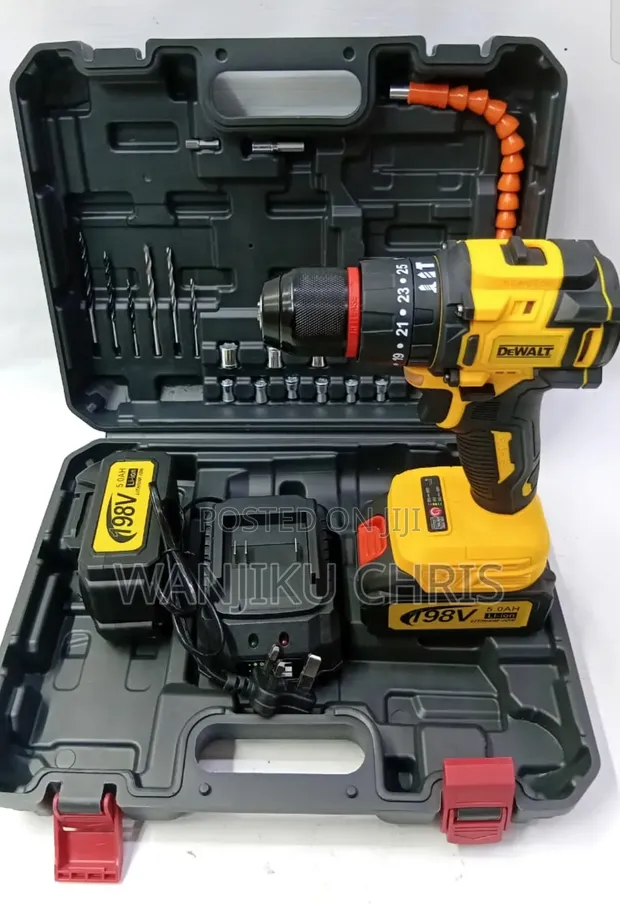 DeWalt Brushless Cordless Drill Mpya Kabisa - 1