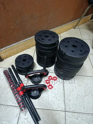 50Kg 6-in-1 Dumbbell/Kettlebell Set