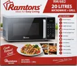 Ramtons RM/682 20L Microwave ya Dijitali yenye Grill - Nyeusi - 1