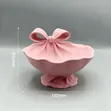 Kishikilia Vitozi/Mapambo chenye Rangi ya Pink Bow - 2