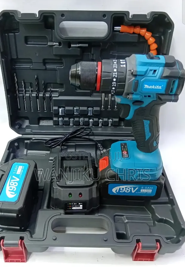 Makita Cordless Brushless Drill - 1