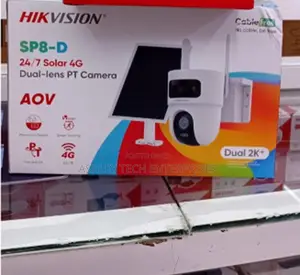 New Hikvision Solar Dual Lens 8MP 4G Security Camera