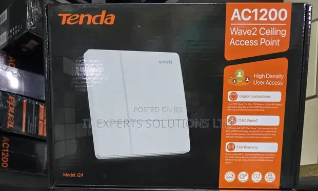 Tenda i24 AC1200 Wave2 Ceiling Access Point - 1