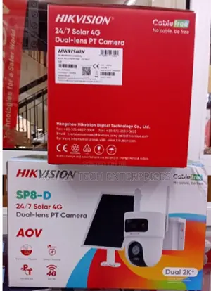 Hikvision 8MP Solar 4G CCTV Camera