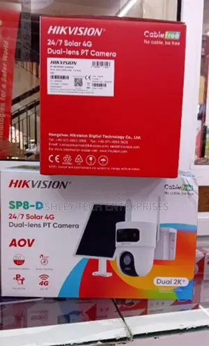 Hikvision Smart Dual Lens 8MP 4G Solar Camera