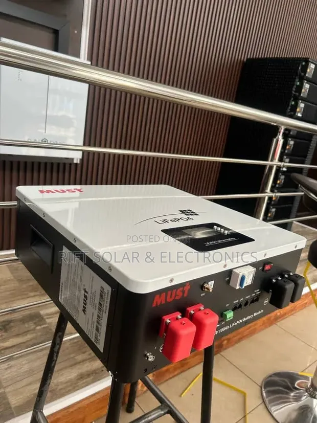 Must 10.26kWh Lithium Ion Solar Battery 51.2V 200Ah - 1