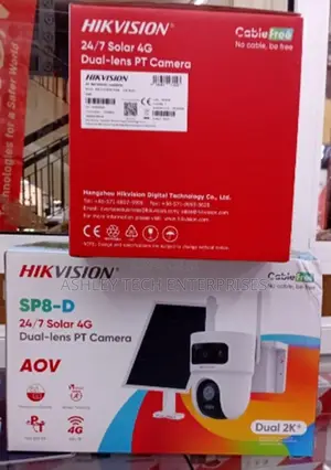 Elite Hikvision Dual Lens 8MP Solar Camera