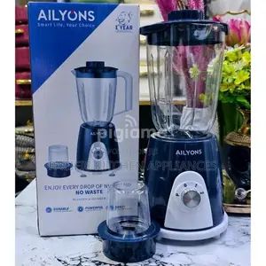 Ailyons TYB-205-PRO Blender 2-in-1 Na Grinder, 1.6L, Bluu