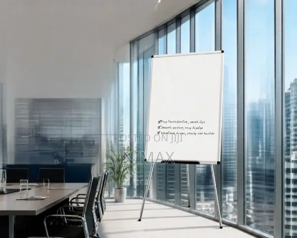 Brand New Flip Chart Stand with Magnetic Whiteboard - 1